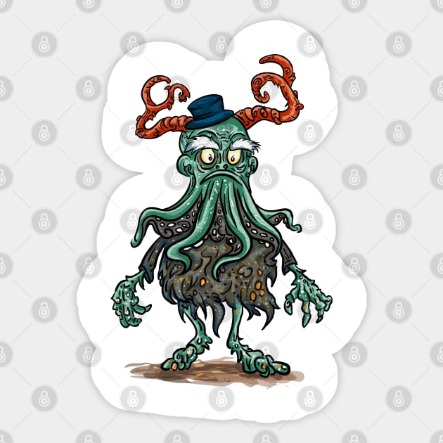 Octopus Master Sticker by Deep Box